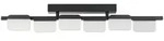 ERVIDEL DECKENLEUCHTE 6 L930 SCHWARZ/WEISS