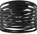 CREMELLA DECKENLEUCHTE E27 &Oslash;370 SCHWARZ