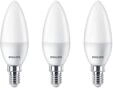 Philips 929002968433, Philips LED-Lampe Candle 5W/827 (40W) Frosted 3-pack E14