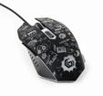 Gembird MUS-6B-GRAFIX-01, Gembird Wired optical mouse 6B Grafix - Maus (Schwarz)