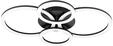 EGLO PARRAPOS-Z ceiling lamp 615x450 mm black