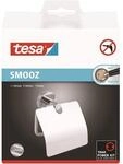 tesa Smooz toilet roll holder with lid self-adhesive