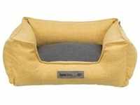 Talis bed square 60 × 50 cm yellow/dark grey