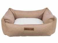 Farello bed square 60 × 50 cm brown/white