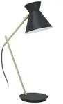 AMEZAGA Tischleuchte, schwarz, messing