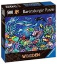 Ravensburger 10217515, Ravensburger Wooden Under the Sea 500p
