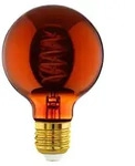 LED-Lampe G80 Globe 4W/622 30 lumen copper dimmable E27