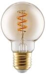 LED-Lampe G60 Globe 4W/820 145 lumen amber dimmable E27