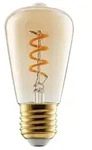 LED-Lampe ST48 Spiral 4W/820 145 lumen amber dimmable E27