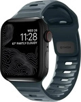 Nomad NM01133285, Nomad - Sport Band - 44mm/42mm | M/L | Marine Blue | FKM | V2
