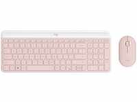 Slim Wireless Combo MK470 - Tastatur & Maus Set - Universal - Pink