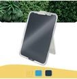 Leitz Cosy Desktop-Notizboard mit Glasoberfl&auml;che Samtgrau