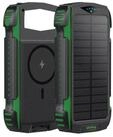 TitanPack Solar Power Bank - Green Powerbank (Akku) - Gr&uuml;n - 20000 mAh