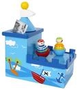 Small Foot - Wooden Music Box and Piggy Bank Pirate