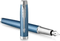 Parker 2143651, Parker IM F&uuml;ller | Blaugraue Premium-Lackierung mit Chromverzierung