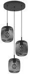 ROMAZZINA CLUSTER 3XE27 SCHWARZ