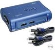 TRENDnet TK-207K, TRENDnet 2-Port USB KVM Switch / Kabel