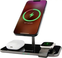 Intenso 7410810, Intenso 3-in-1 Magnetic Wireless Charger MB13 black
