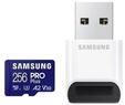 Samsung PRO Plus SD + USB Card Reader - 180MB/s - 256GB