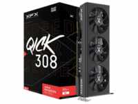 XFX RX-76PQICKBY, XFX Radeon RX 7600 Speedster QICK 308 Black - 8GB GDDR6 RAM -