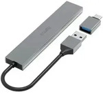 00200141 interface hub USB-Hubs - USB 3.1 - 4 - Grau