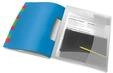 Vivida - classification folder - 12 parts - tabbed - white translucent