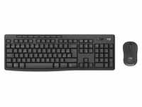 MK370 Combo for Business - keyboard and mouse set - QWERTZ - German - graphite -