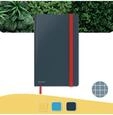 Leitz Cosy Notizbuch A5 kariert, Hardcover Samtgrau