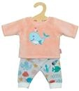 Heless 1285, Heless Dolls Fluffy Pajama Pink Whale 28-35 cm