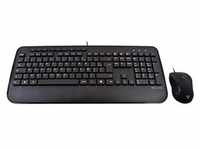 CKU300FR - keyboard and mouse set - French - black - Tastatur & Maus Set -