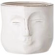 Bloomingville 82048963, Bloomingville Face Flowerpot - White