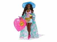 Barbie HPB14, Barbie Extra Fly Doll With Beach Fashion