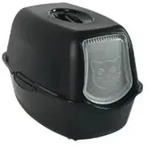 Bailey Hooded litter box Black