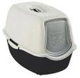 rotho Bailey Hooded litter box Black, White