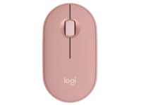 Pebble Mouse 2 M350s Wireless - Tonal Rose - Maus (Rot)