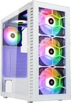 Kolink PGW-CH-KOL-111, Kolink Observatory HF Glass ARGB Midi Tower Case - white -