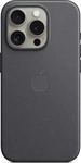 Apple MT4H3ZM/A, Apple iPhone 15 Pro FineWoven Case with MagSafe - Black