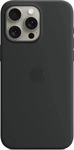 Apple MT1M3ZM/A, Apple iPhone 15 Pro Max Silicone Case with MagSafe - Black