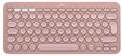 Logitech 920-011853, Logitech Pebble Keys 2 K380s Wireless Keyboard - Tonal Rose -