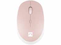 Natec NMY-1962, Natec Harrier 2 - mouse - Bluetooth 5.1 - white pink - Maus...