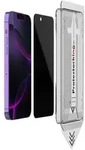 4x Blickschutz 9H Panzerglas f&uuml;r iPhone 14 Pro Max 3D KLAR PRIVACY ANTI-SPY