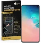 1x Blickschutz 9H Panzerhartglas f&uuml;r Samsung Galaxy S10 FULL CURVED ANTI-SPY...