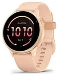 Garmin vivoactive 6 Pink Dawn/Pink Dawn Metallic, Fitness-Smartwatch (Herzfreque...