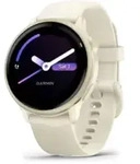 Garmin v&iacute;voactive&reg; 6 Bone/Lunargold, Fitness-Smartwatch
