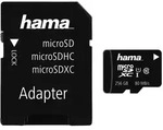 HAMA microSDXC 256GB Class 10 UHS-I 80MB/s + Adapter/Mobile (00124171)