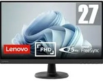 Lenovo Monitor D27-40, Schwarz, 27 Zoll, Full-HD, 75 Hz, 4 ms Lenovo Monitor D27-40, Schwarz, 27 Zoll, Full-HD, 75 Hz, 4 ms