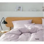Elegante Bettw&auml;sche Breezee (weitere Farben) - 135x200 cm + 80x80 cmflieder