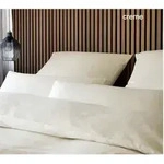 Elegante Bettw&auml;sche Paisley - 155x220 cm + 80x80 cmcreme