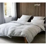 Elegante Bettw&auml;sche Balance - 155x220 cm + 80x80 cmgreige