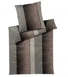 Joop! Bettwäsche Leo 4112-09 Taupe - 155x220cm + 80x80cm Joop! Bettwäsche Leo 4112-09 Taupe - 155x220cm + 80x80cm